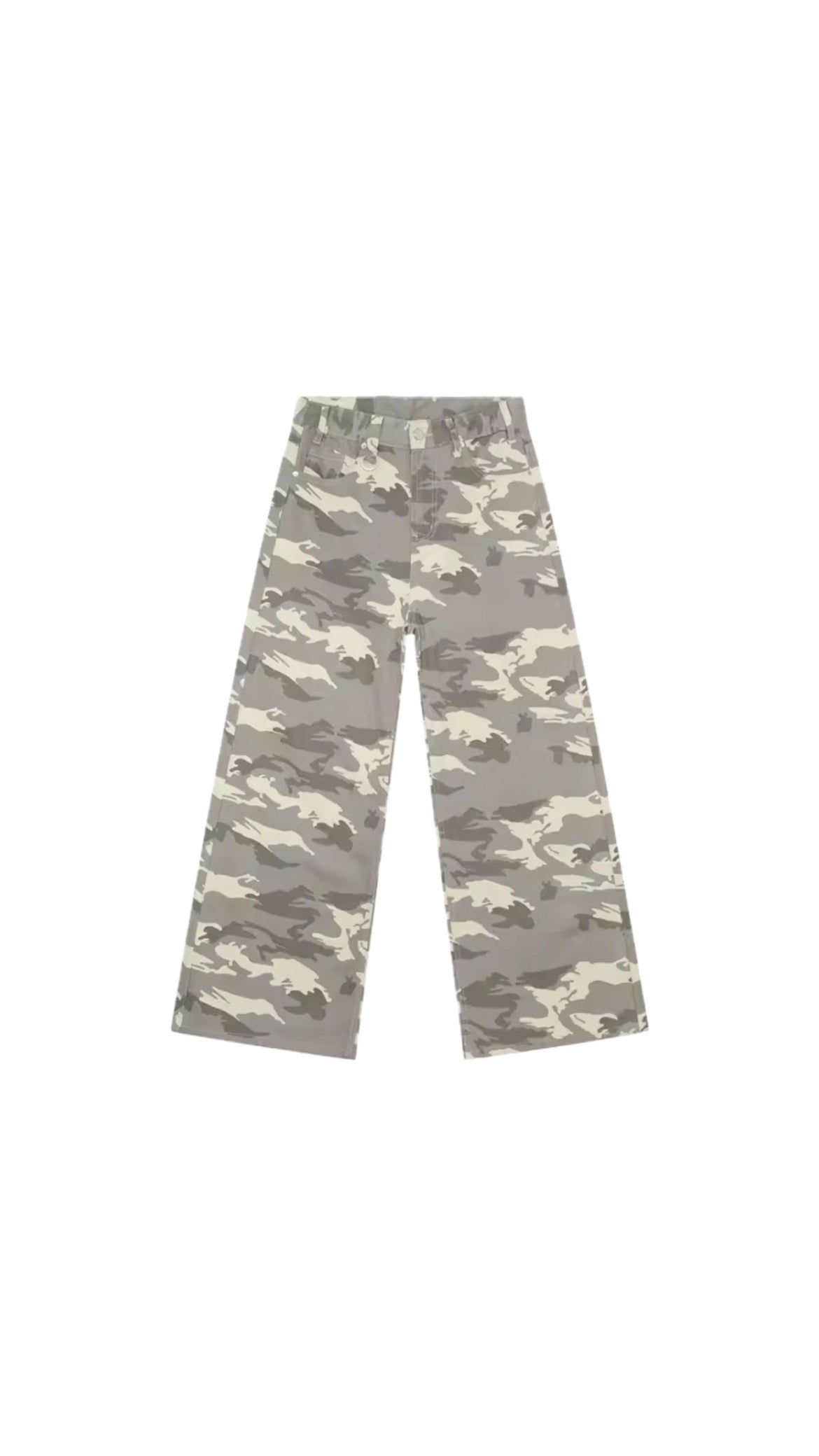 Jeans baggy light/camo