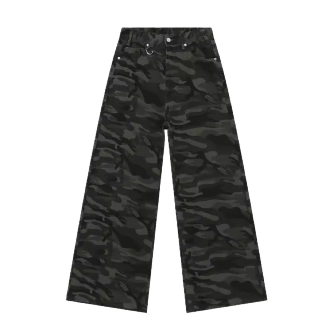 Jeans baggy camo