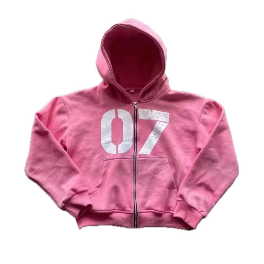 Pink 07 hoodie
