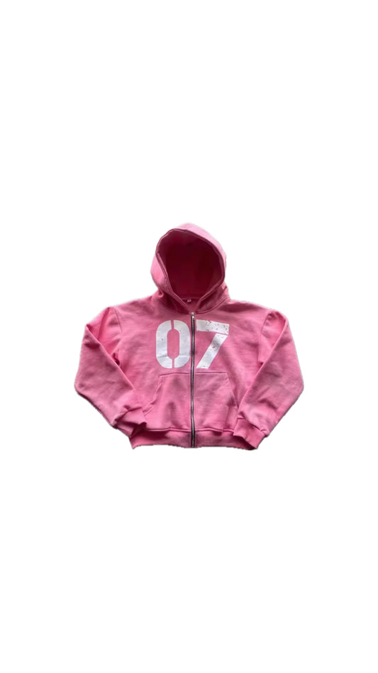 Pink 07 hoodie