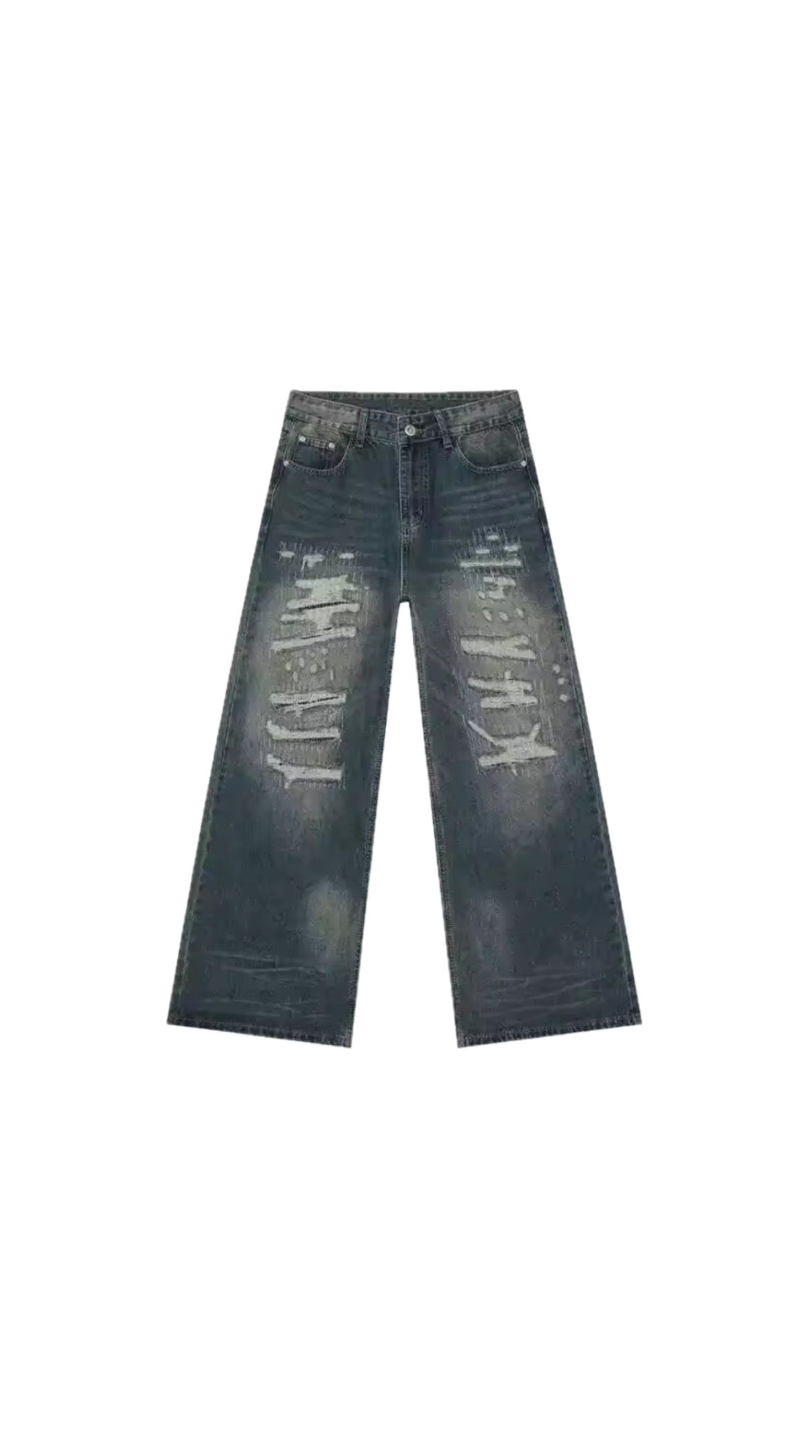 Jeans baggy stretch